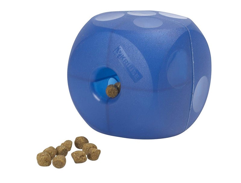 Kruuse Buster Soft Cube Feeder, Blue - Image 1